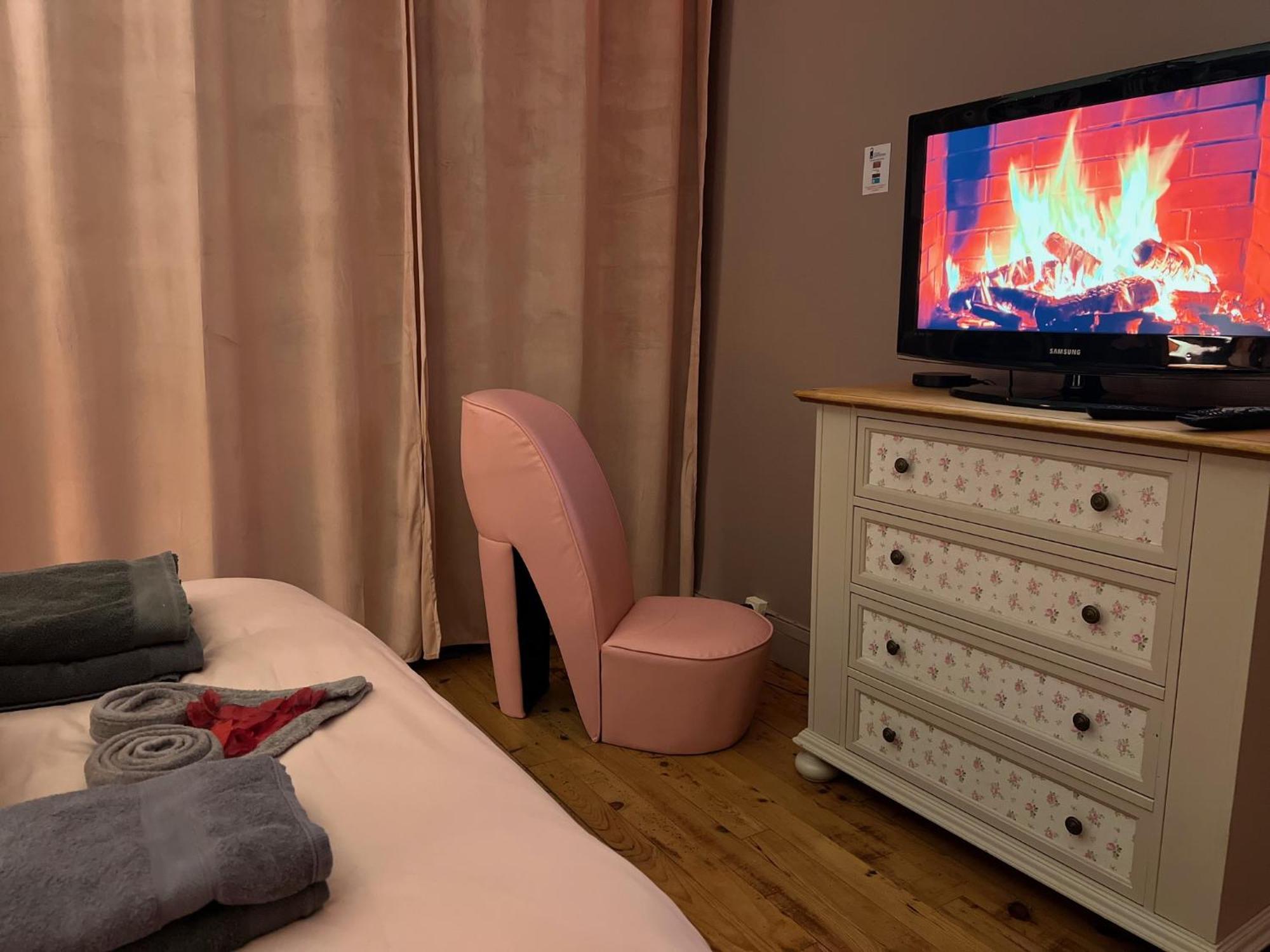 Bed and Breakfast La Parenthese Nievroz Zimmer foto