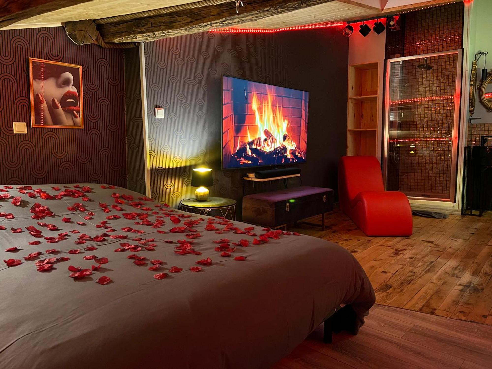 Bed and Breakfast La Parenthese Nievroz Zimmer foto