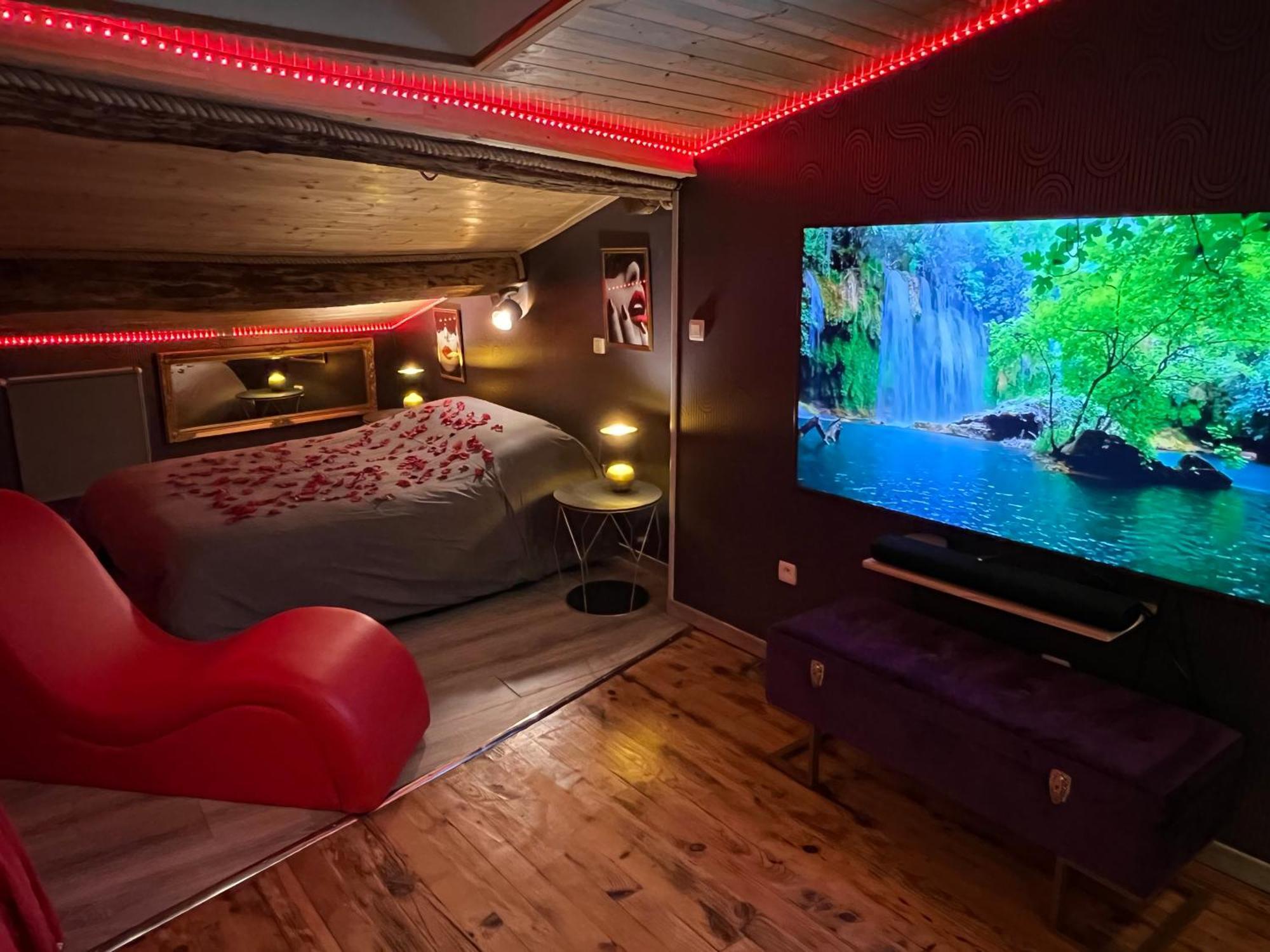Bed and Breakfast La Parenthese Nievroz Zimmer foto