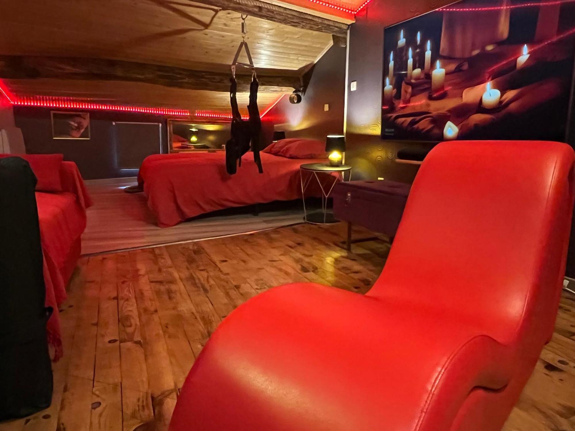 Bed and Breakfast La Parenthese Nievroz Zimmer foto