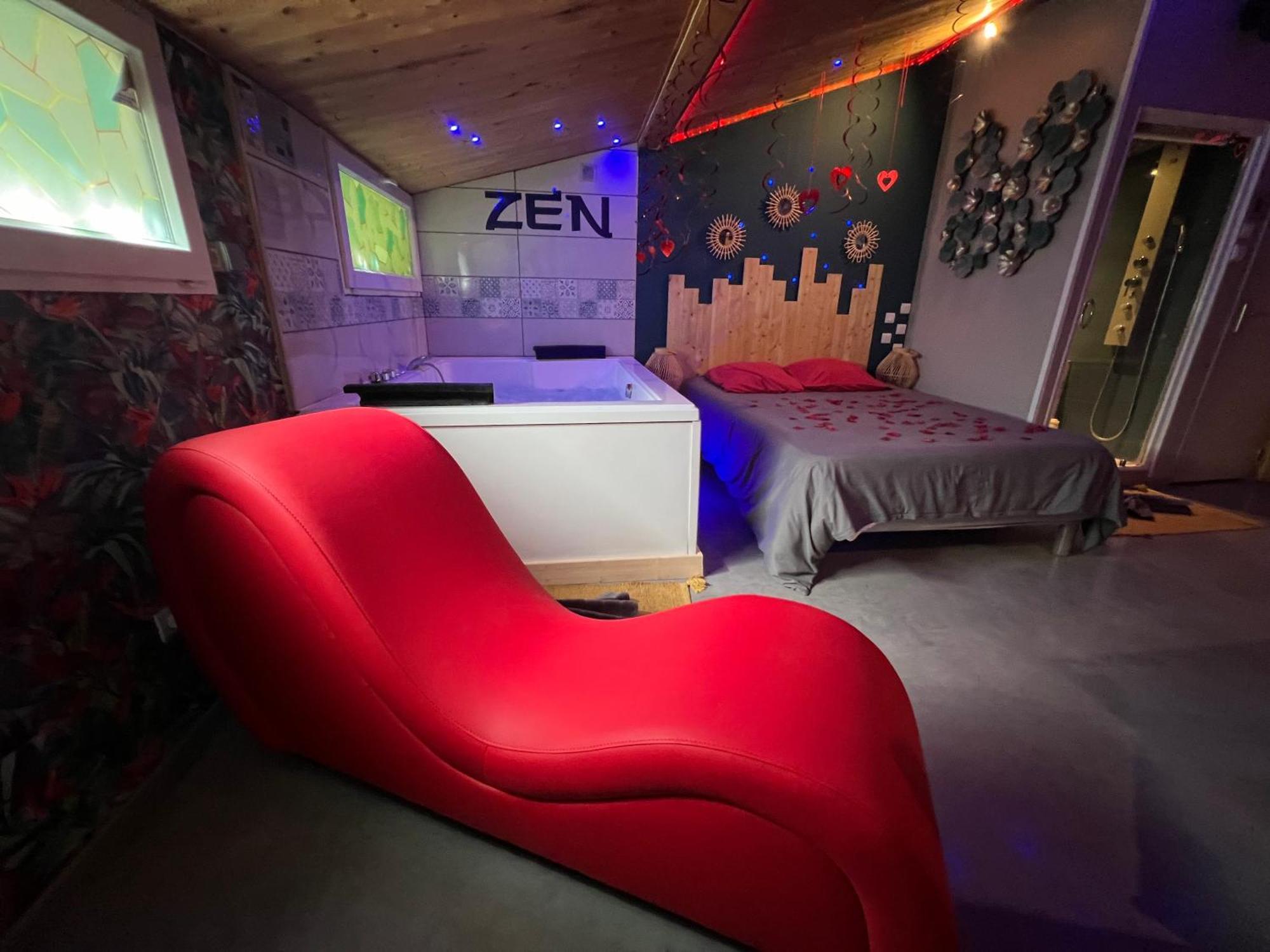 Bed and Breakfast La Parenthese Nievroz Zimmer foto