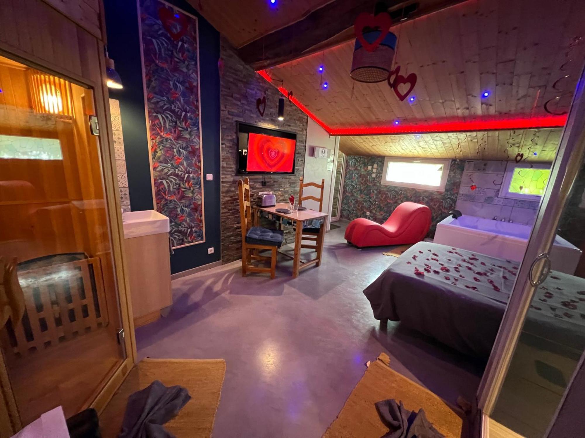 Bed and Breakfast La Parenthese Nievroz Zimmer foto