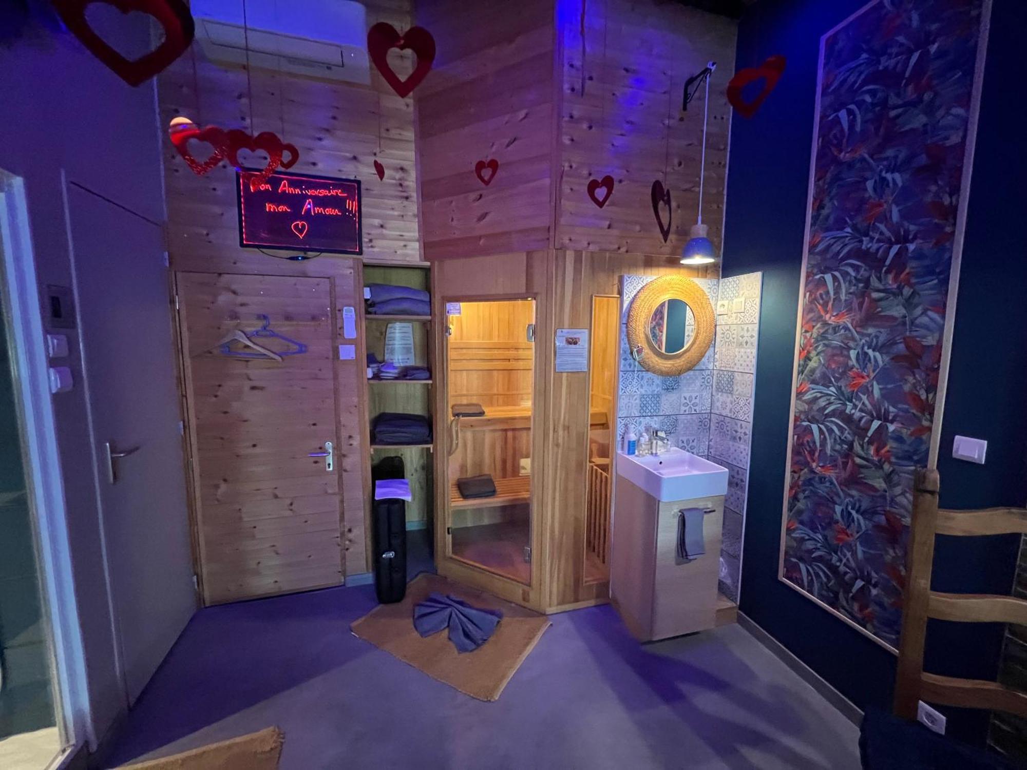 Bed and Breakfast La Parenthese Nievroz Zimmer foto